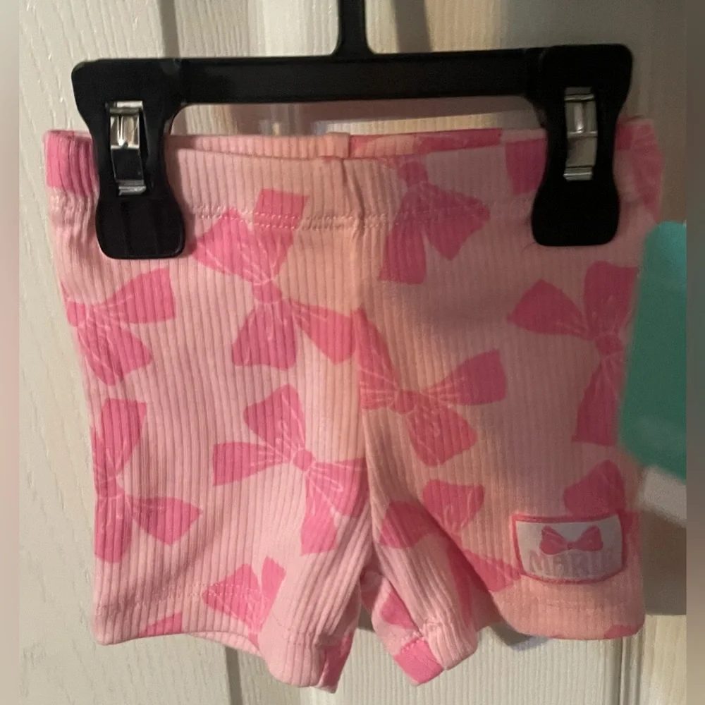 NWT Disney Marie Bonjour 2 Piece Outfit Set Baby Girl 0-3 Months Aristocats Pink